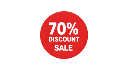 70 percent Discount sale
