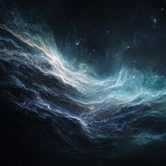 Cosmic Nebula In Deep Space