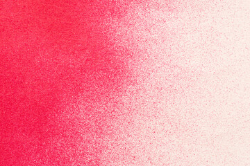 赤のスプレー塗料で描いた背景	