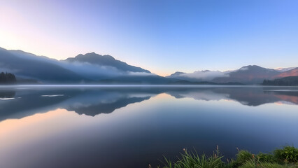 Fototapeta premium lake in the mountains