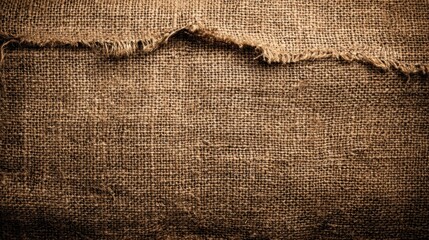 Coarse brown fabric texture