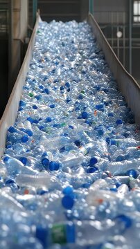 Blue objects pile