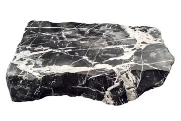 Black and white marble slab natural stone texture