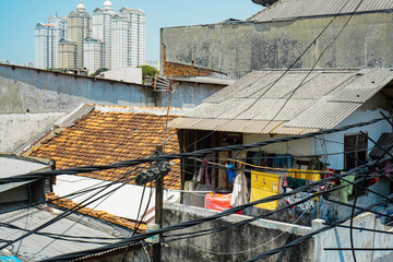 Residential Housing in a Dense Urban Area of Jakarta