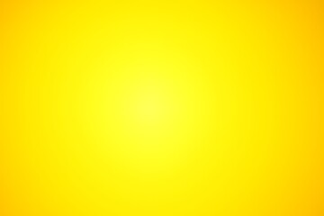 Bright yellow background with smooth center spotlight glow and vibrant radial gradient lighting
