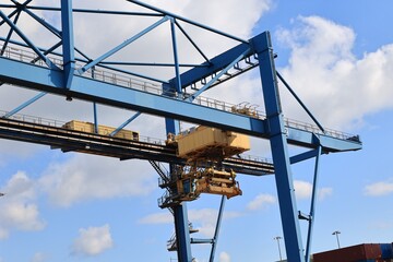 Industrieanlage in Duisburg im Ruhrgebiet	