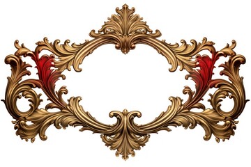 Gothic ornament frame graphics embellishment chandelier.