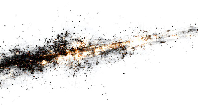 Abstract depiction of data flow: A visual representation of interconnected networks