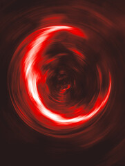 Red Energy Vortex Collection – Abstract Sci-Fi Portals and Swirling Light Phenomena