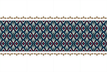 abstract Traditional geometric ethnic fabric pattern ornate elements with ethnic patterns design for textiles, rugs, clothing, sarong, scarf, batik, wrap, embroidery, print, curtain, carpe