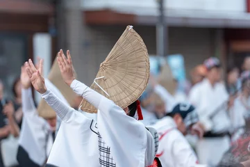 Fotobehang 阿波踊り © naka