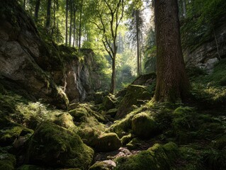 Obraz premium Scenic Landscapes of Switzerland with Rare Views and Dreamlike Atmosphere