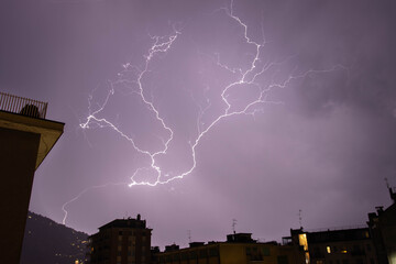 Lightning Storm in Como