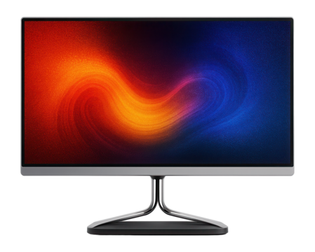 Quantum dot monitor with enhanced color accuracy and thin bezels for vivid visual experiences