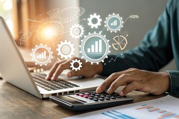 Business analytics and financial planning with technology
