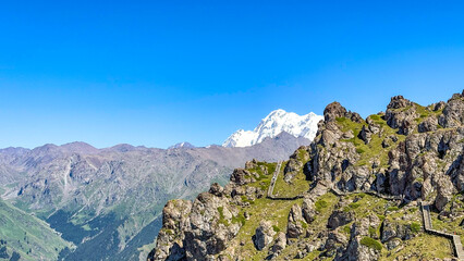 mountain landscape with mountains