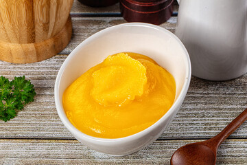 Golden Ghee melted homemade butter