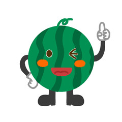 スイカのキャラクター