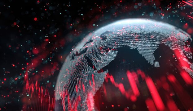 Digital Earth with Data Streams