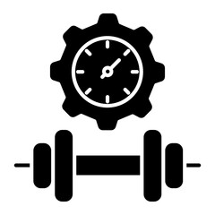 exercise Solid icon