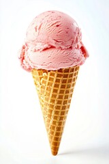 Strawberry Ice Cream cream food dessert.