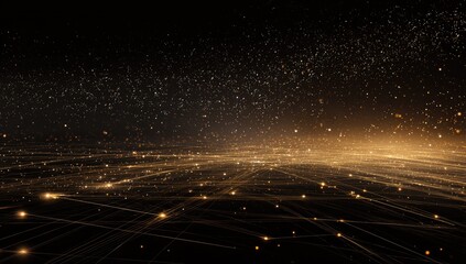 Golden network, digital city, dark cosmos