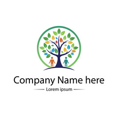 Family tree logo