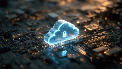 Secure cloud data on circuit board (1)