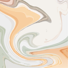 Obraz premium Abstract Swirling Pastel Marble Texture Background