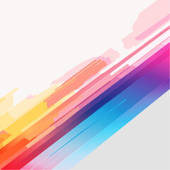 Colorful Diagonal Lines Background