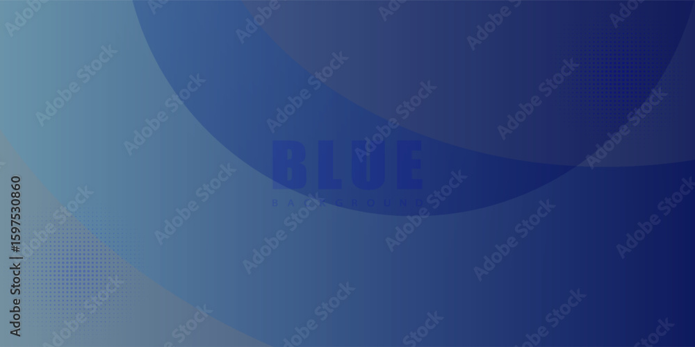 Poster abstract background of realistic blue curved gradient shading. vector design concept. decorative web