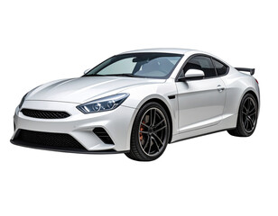 Sports Car Isolated on Transparent Background