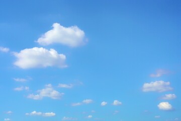 blue sky with clouds