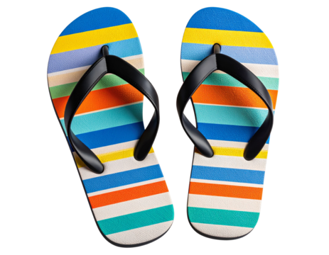 flip flops isolated on white background