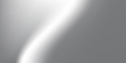 Abstract foil background with metal mirror texture. Chrome gradient surface with light modern abstract