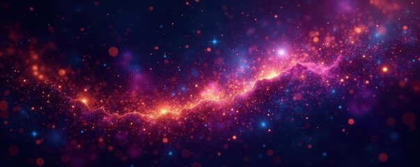 Fototapeta premium Abstract zodiac glyphs, glowing celestial art, illustration, design element, cosmic