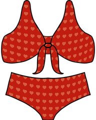 bikini swim wear set