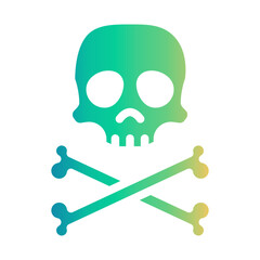 skull Gradient icon