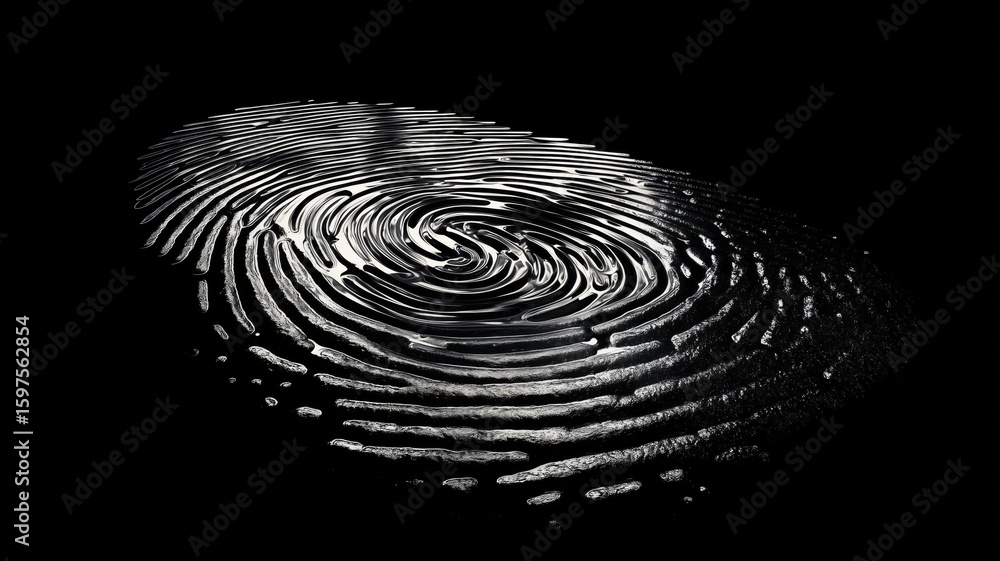 Poster exploration of biometric technology through eye and fingerprint recognition methods in secure enviro