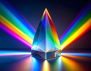Prism light refraction