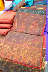 Traditional Thai Handwoven Silk Fabric from Buriram – Cultural Heritage and Craftsmanship ,...