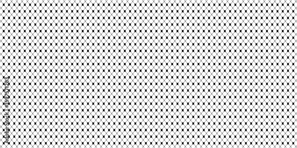 Poster white background with abstract dynamic mesh decoration