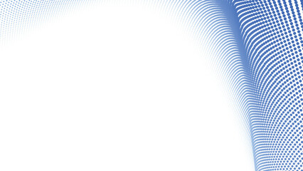 Blue Halftone Abstract Background with Polkadot Pattern for Modern Design and Digital Visuals
