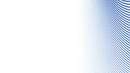 Blue Halftone Abstract Background with Polkadot Pattern for Modern Design and Digital Visuals