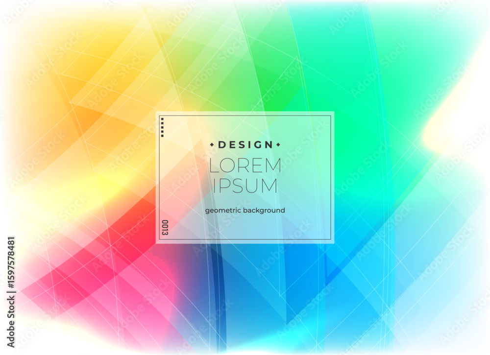 Aufkleber flat vector. minimal geometric background. dynamic shapes composition. eps10 vector.