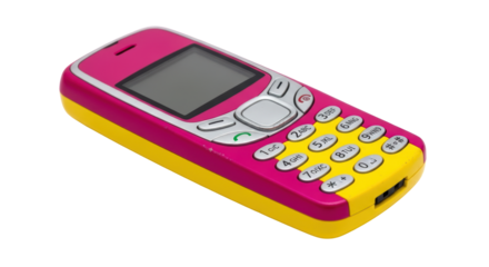 Isolated Mobile Phone