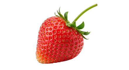 Isolated Red Strawberry