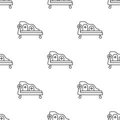 Chaise Lounge Icon Seamless Pattern M_2302002