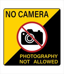 No Camera Sign M_2302001