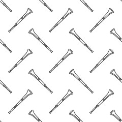Vuvuzela Icon Seamless Pattern M_2302001